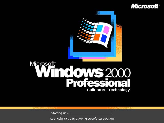 windows 2000 startup sound